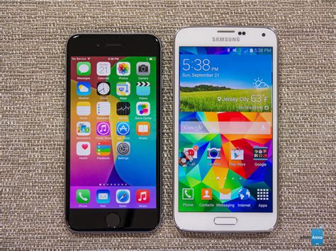 iPhone 6 vs Samsung Galaxy S5 